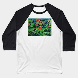 Poppy Field Baseball T-Shirt